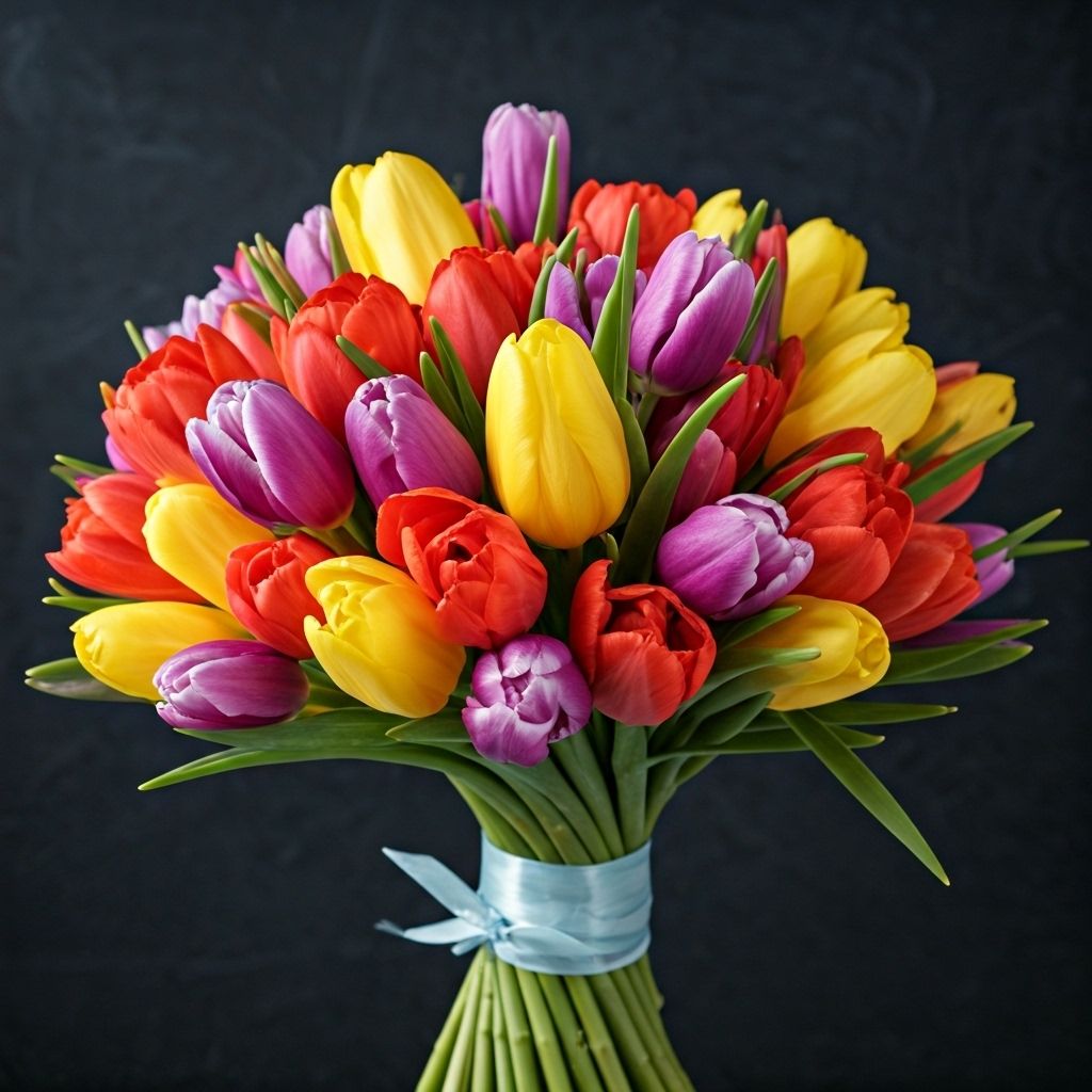 Beautiful spring flower collection