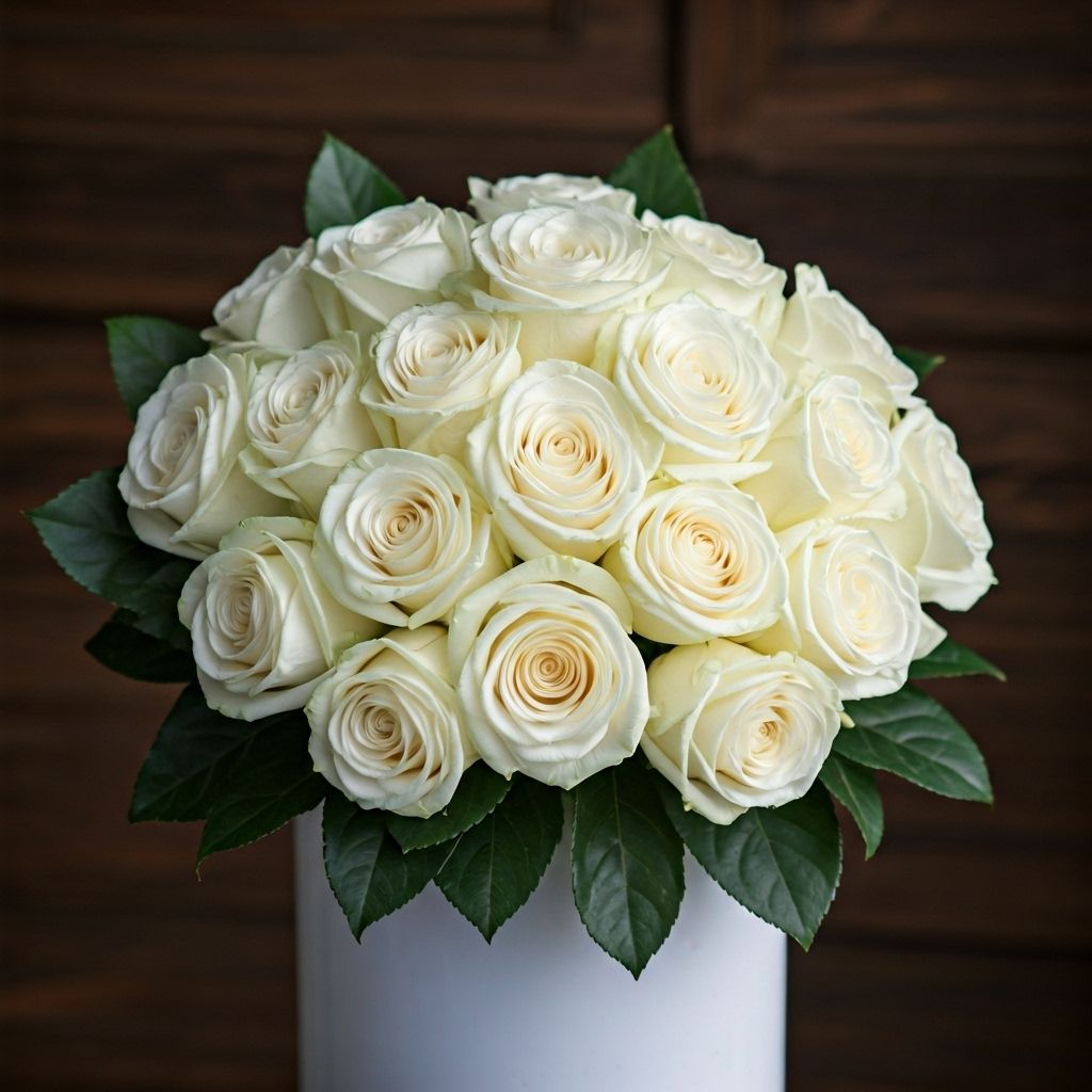 Elegant floral wedding arrangement